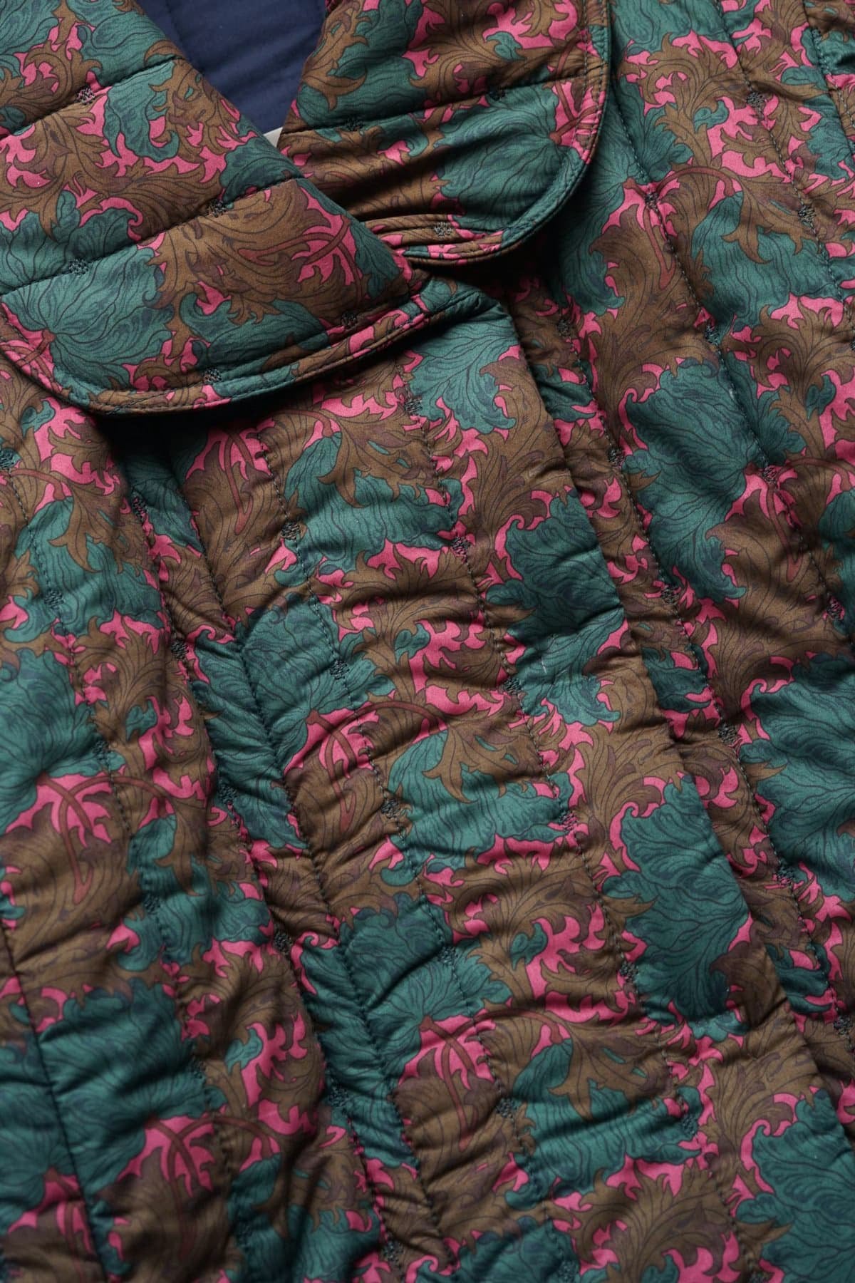 toogood - THE MERCER COAT - TANA LAWN LAURA'S REVERIE - VINE