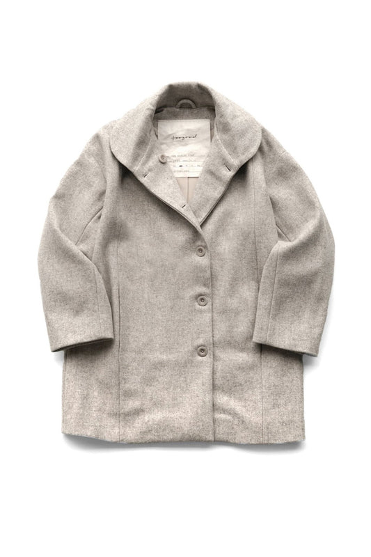 toogood - THE MERCER COAT - WOOl FELT - STONE