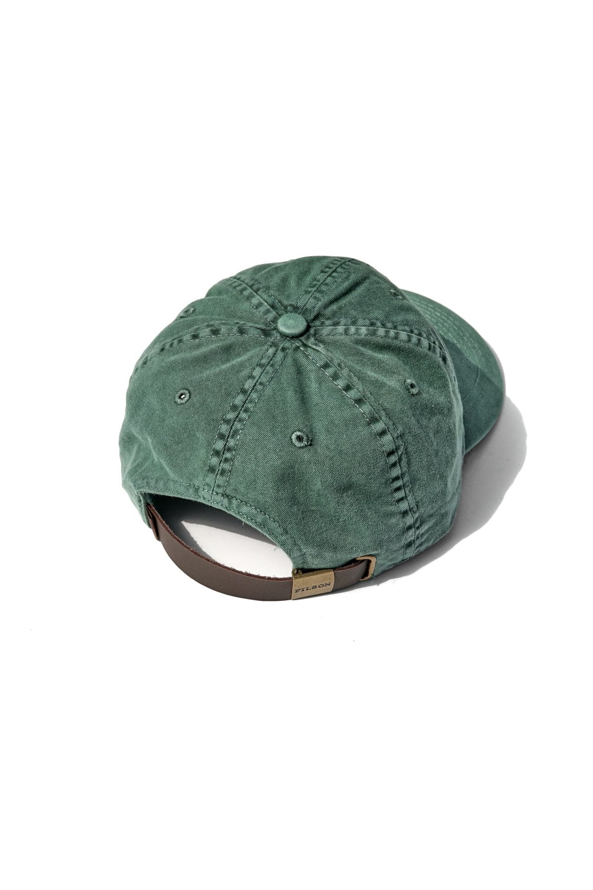 ◯ FILSON - WASHED LOW-PROFILE CAP - GREEN