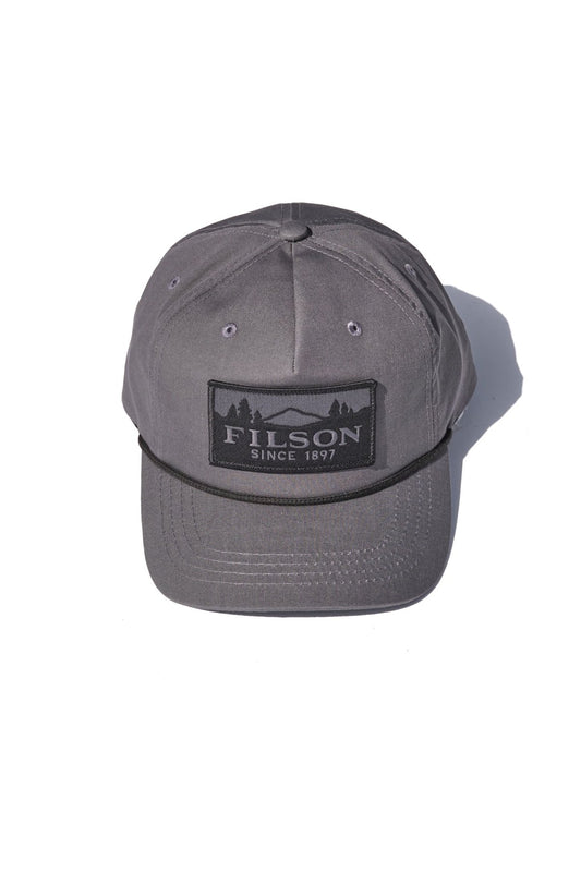 ◯ FILSON - ROPE TRUCKER CAP - GREY