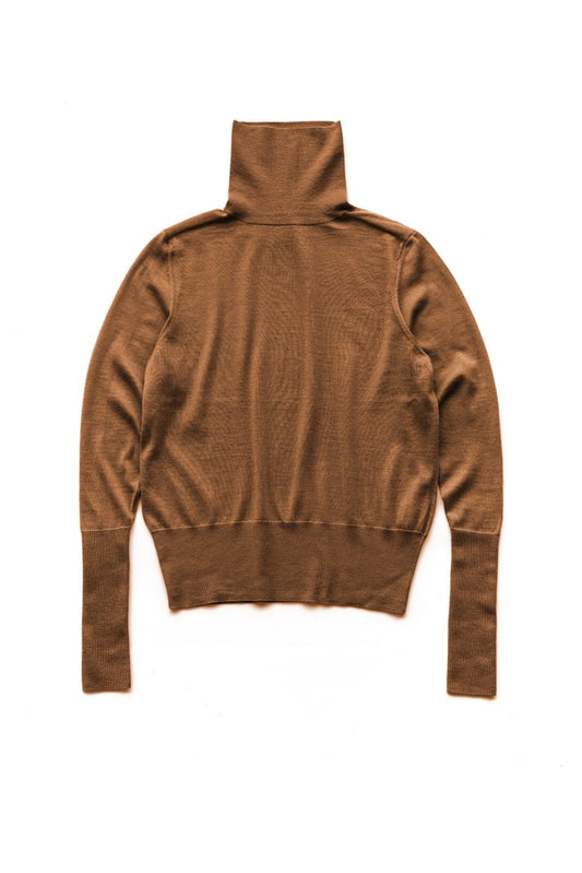 humoresque - RIB TURTLENECK - SAND