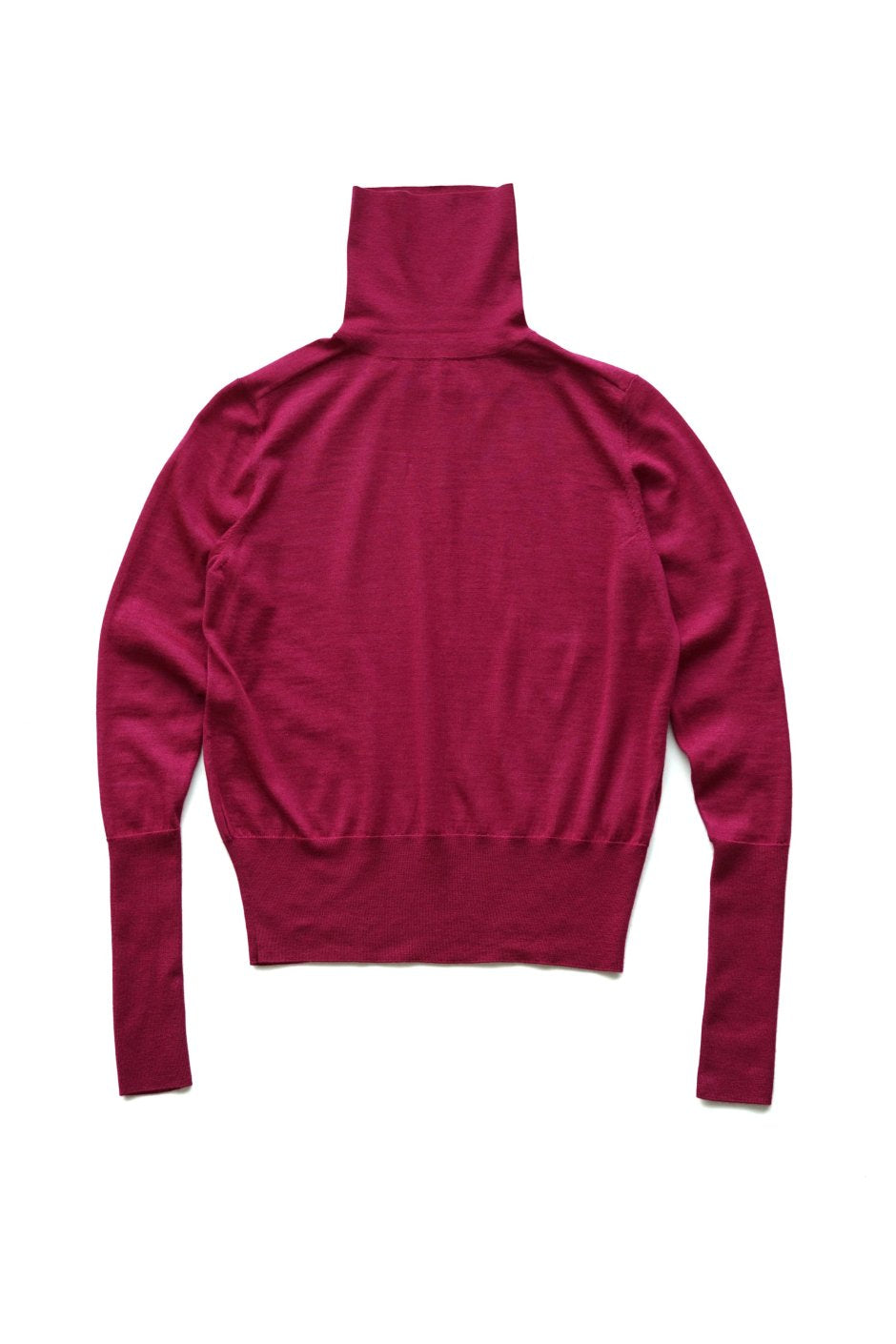 humoresque - RIB TURTLENECK - MAGENTA