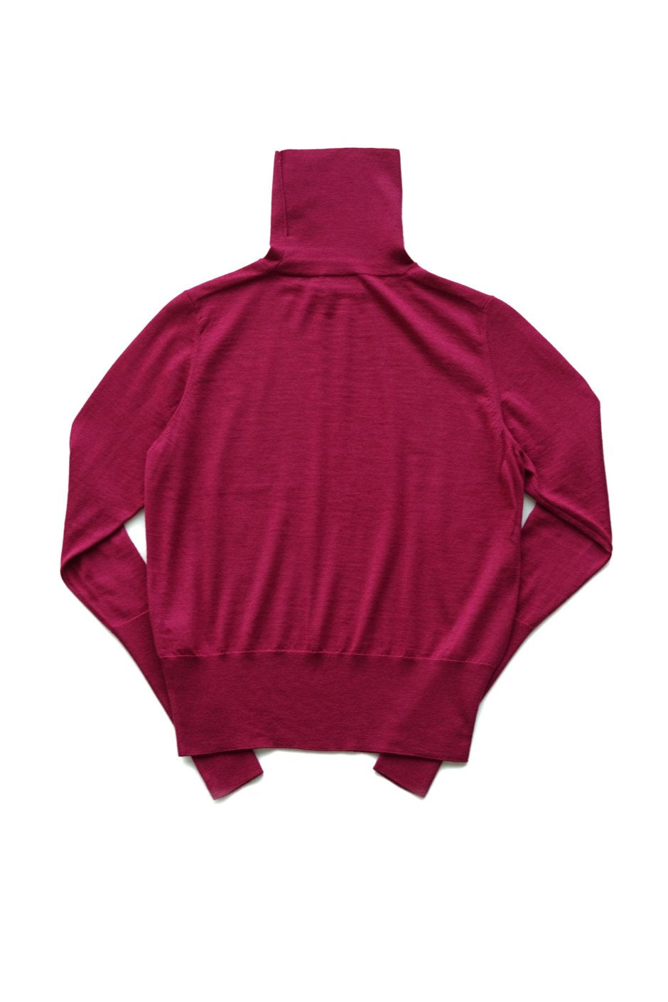 humoresque - RIB TURTLENECK - MAGENTA