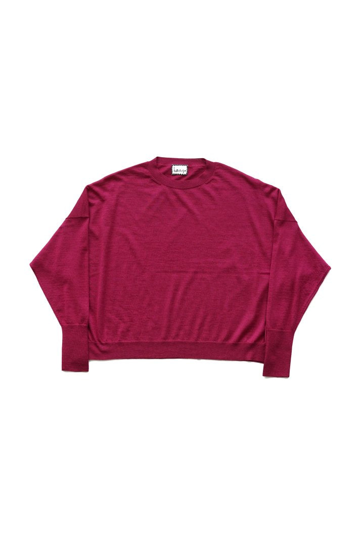 humoresque - SAIL CREW NECK - MAGENTA