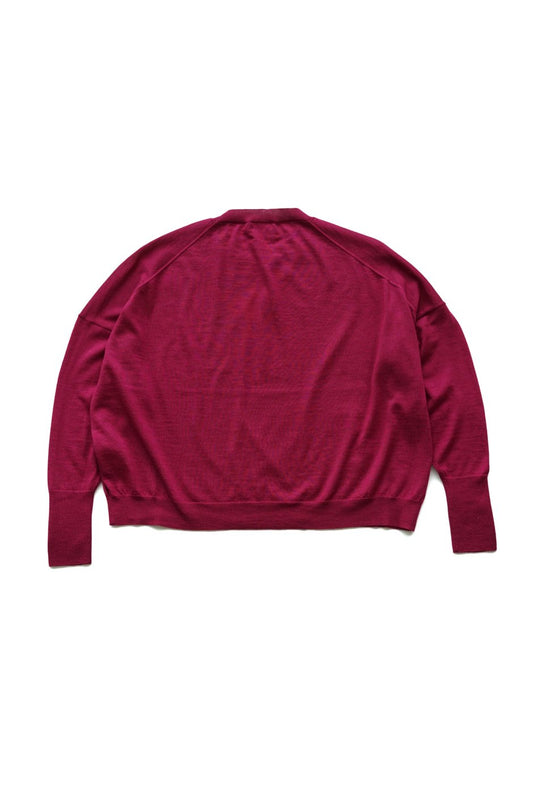 humoresque - SAIL CREW NECK - MAGENTA