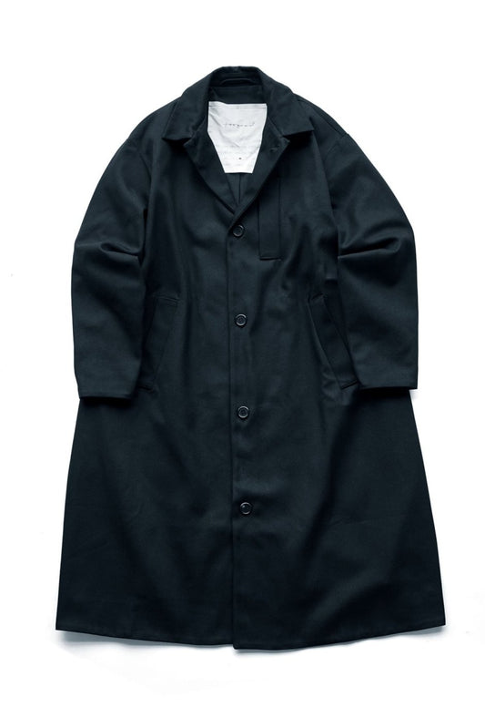 toogood - THE MESSENGER COAT - MILITARY TWILL - INK