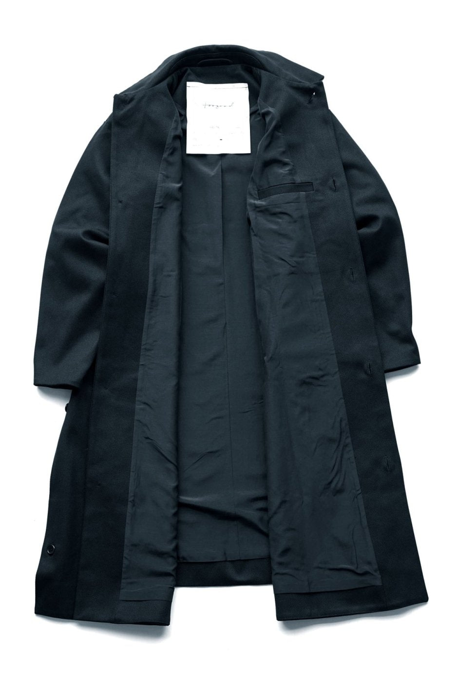 toogood - THE MESSENGER COAT - MILITARY TWILL - INK