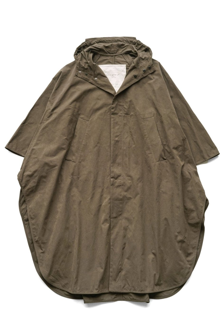 toogood - THE ANGLER CAPE - PROOFED COATING - WALNUT