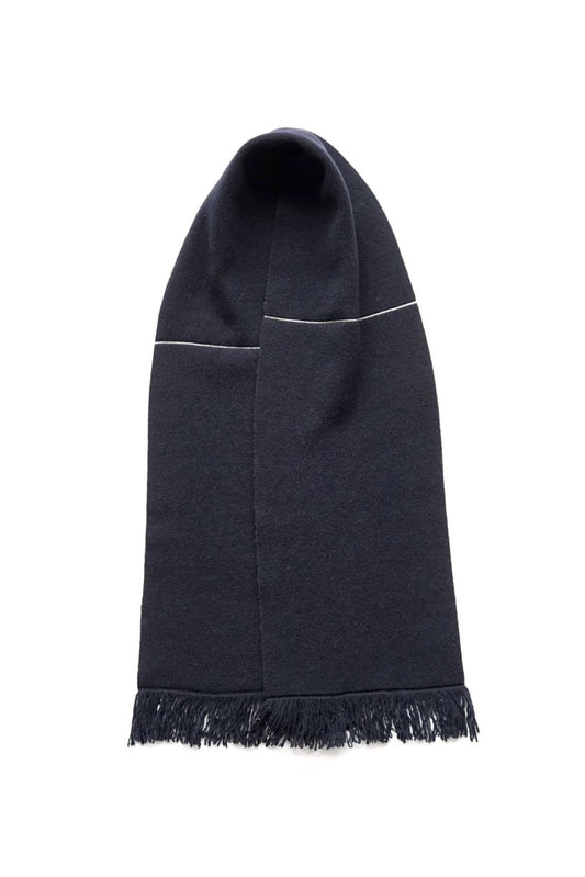 toogood - THE SILVERSMITH SCARF - DOUBLE LAMBSWOOL - INK/STONE