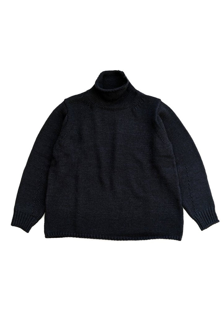 toogood - THE TRAWLERMAN JUMPER - CHUNKY KNIT - INK