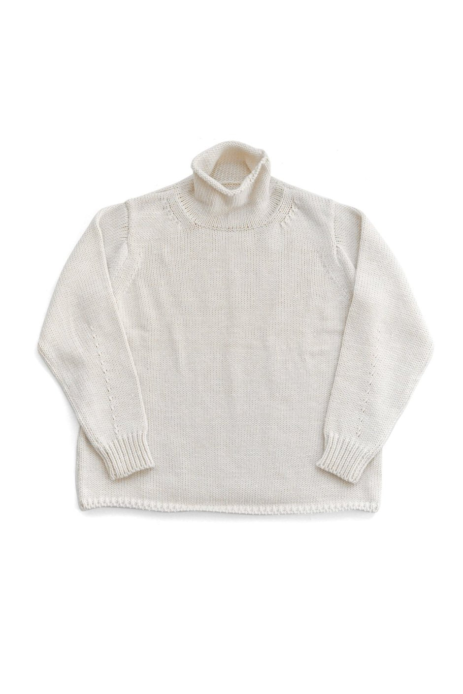 toogood - THE TRAWLERMAN JUMPER - CHUNKY KNIT - CHALK