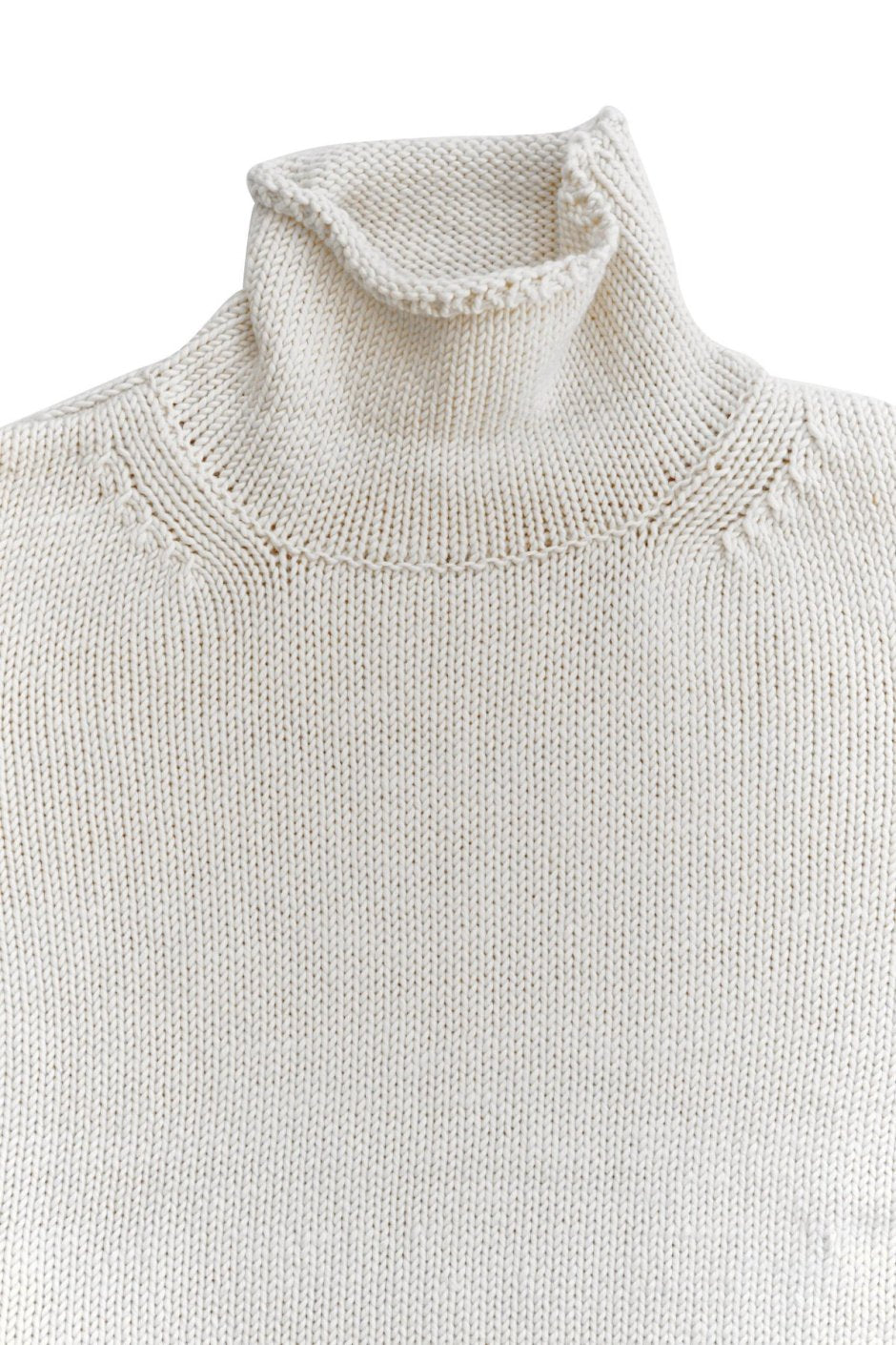 toogood - THE TRAWLERMAN JUMPER - CHUNKY KNIT - CHALK