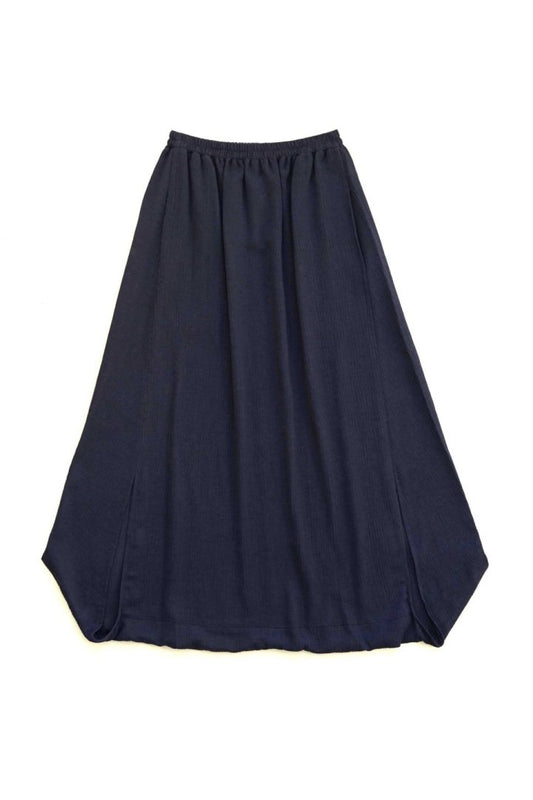 toogood - THE PIANIST SKIRT - TREE BARK WOOL - INK