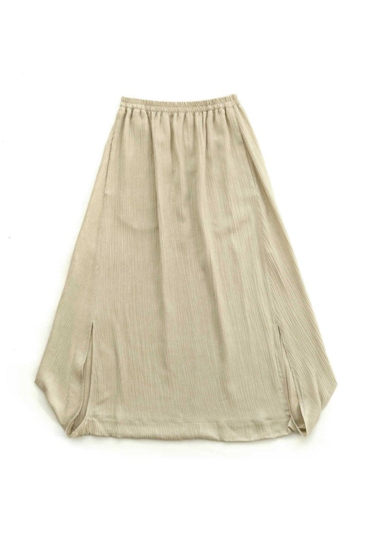 toogood - THE PIANIST SKIRT - TREE BARK WOOL - PERCHMENT