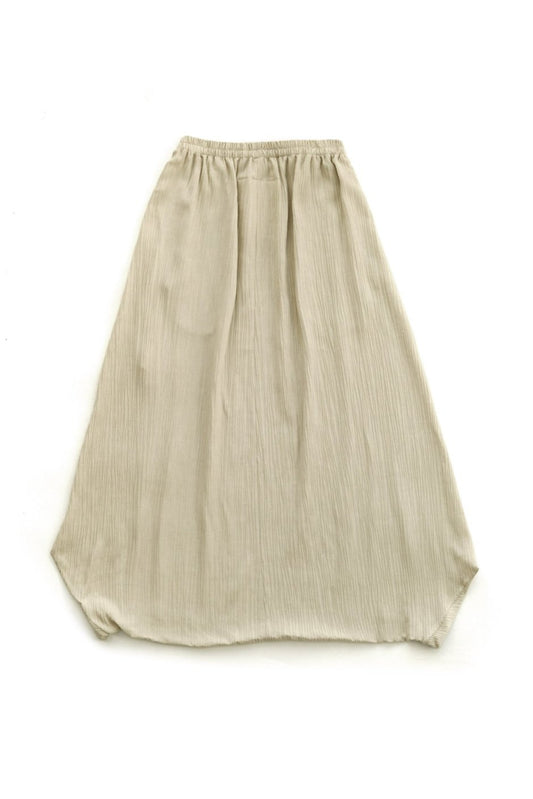 toogood - THE PIANIST SKIRT - TREE BARK WOOL - PERCHMENT