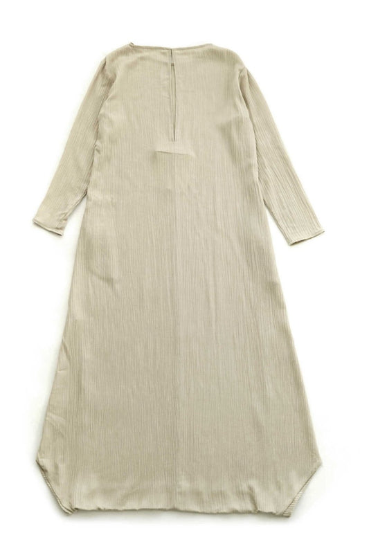 toogood - THE PIANIST DRESS - TREE BARK WOOL - PERCHMENT