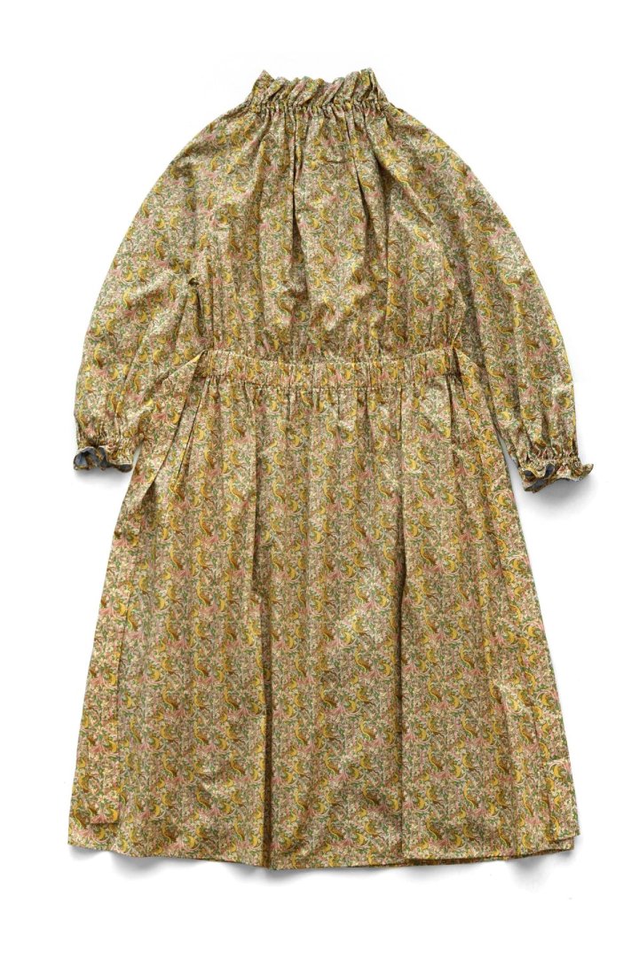 toogood - THE HABERDASHER DRESS - TANA LAWN EDENS AWAKENING - GOLD