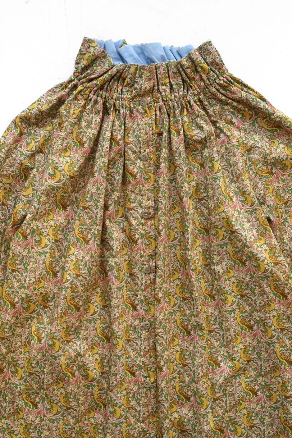 toogood - THE HABERDASHER DRESS - TANA LAWN EDENS AWAKENING - GOLD