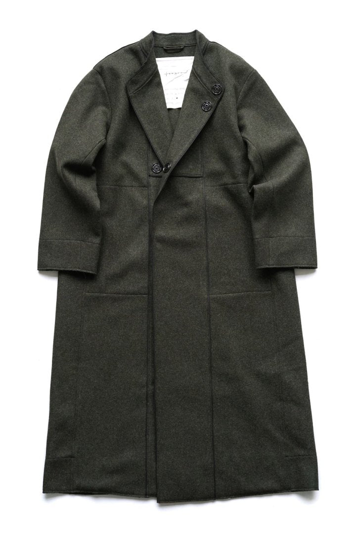 toogood - THE FRAMER COAT - WOOl FELT - FIR