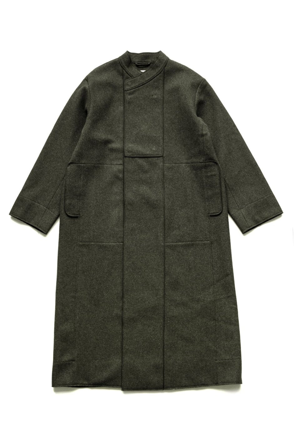 toogood - THE FRAMER COAT - WOOl FELT - FIR