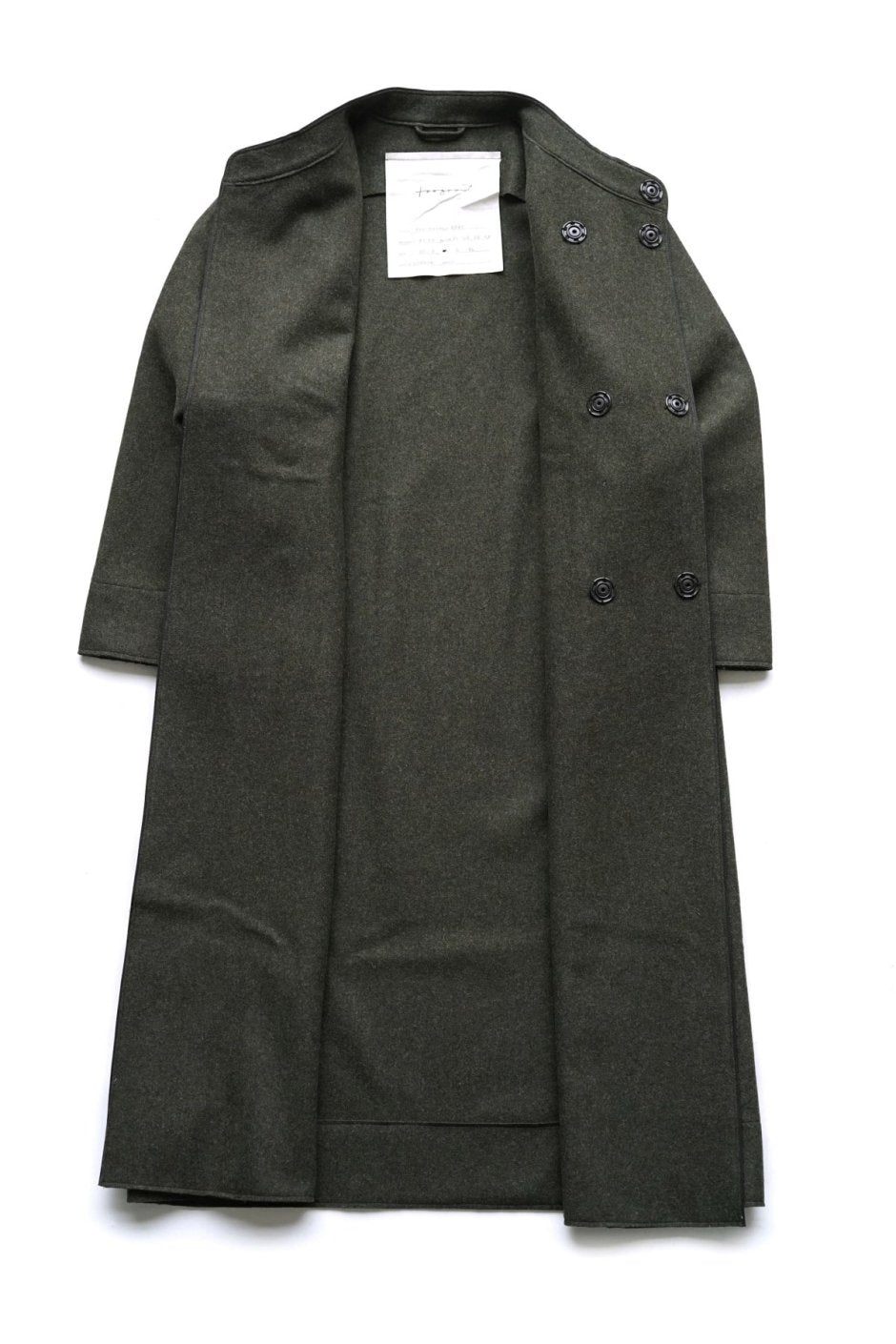 toogood - THE FRAMER COAT - WOOl FELT - FIR