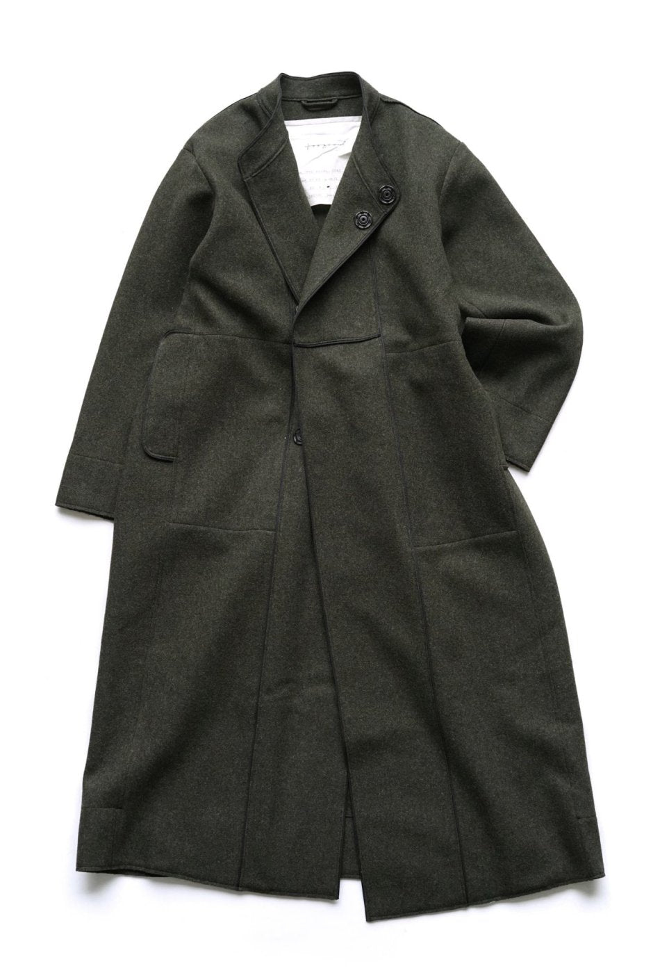 toogood - THE FRAMER COAT - WOOl FELT - FIR