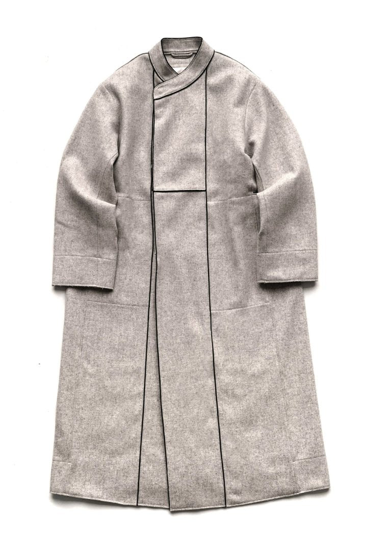 toogood - THE FRAMER COAT - WOOl FELT - STONE