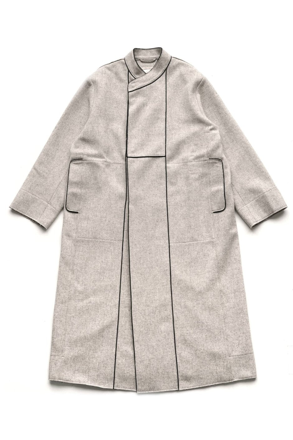 toogood - THE FRAMER COAT - WOOl FELT - STONE