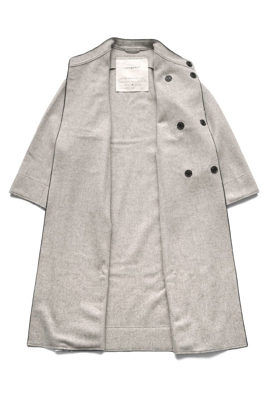 toogood - THE FRAMER COAT - WOOl FELT - STONE