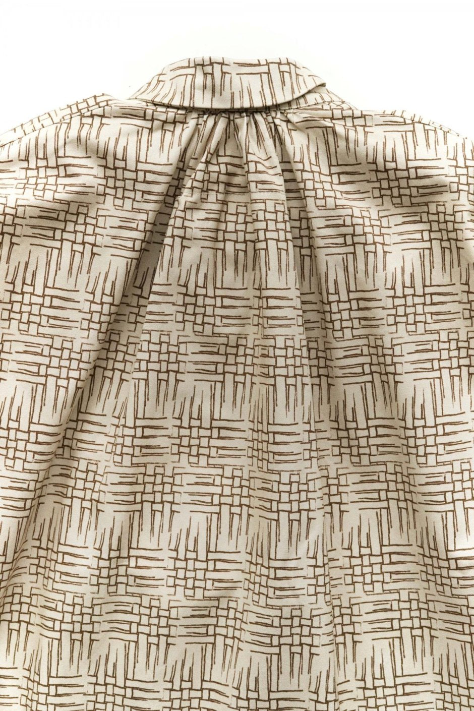 toogood - THE SHEPHERD SHIRT - PRINTED TWILL - BASKET WEAVE