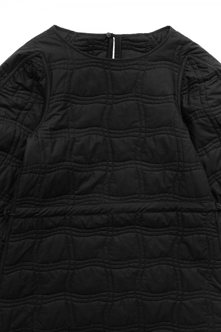 toogood - THE FARMER DRESS - QUILTED COTTON - FLINT