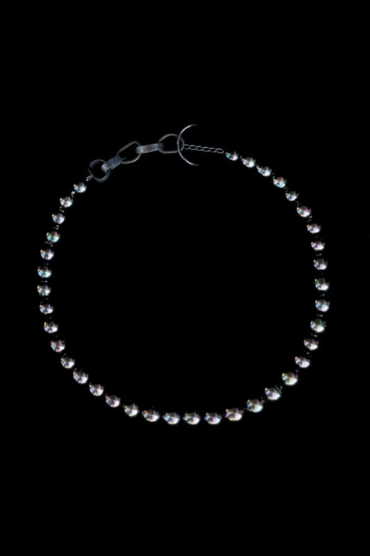 Mariko Tsuchiyama - 10 mm Tahitian pearl necklace