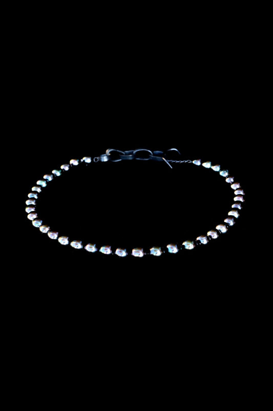 Mariko Tsuchiyama - 10 mm Tahitian pearl necklace