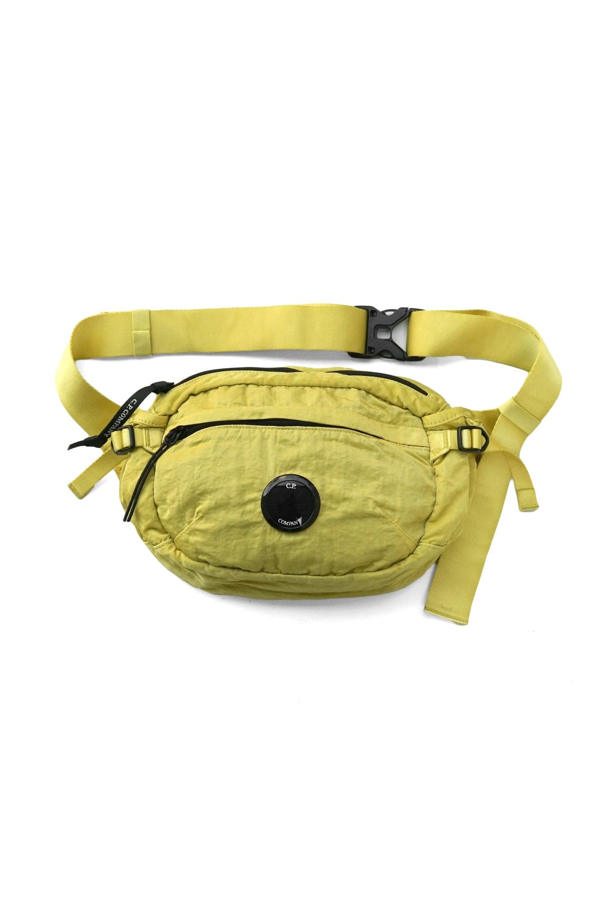 C.P. COMPANY - NYLON B CROSSBODY PACK - GOLDEN PALM