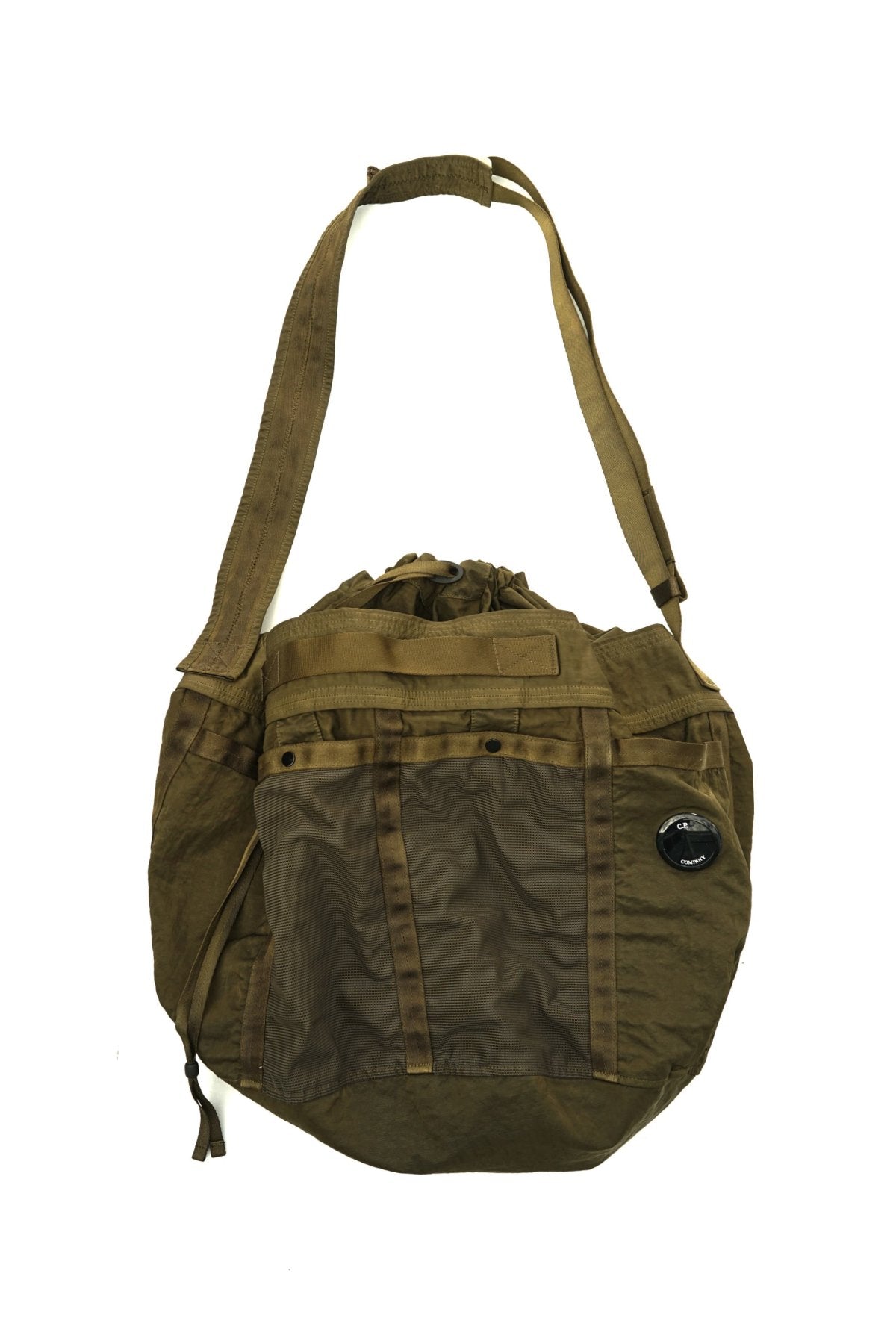 C.P. COMPANY - NYLON B MESSENGER BAG - IVY GREEN