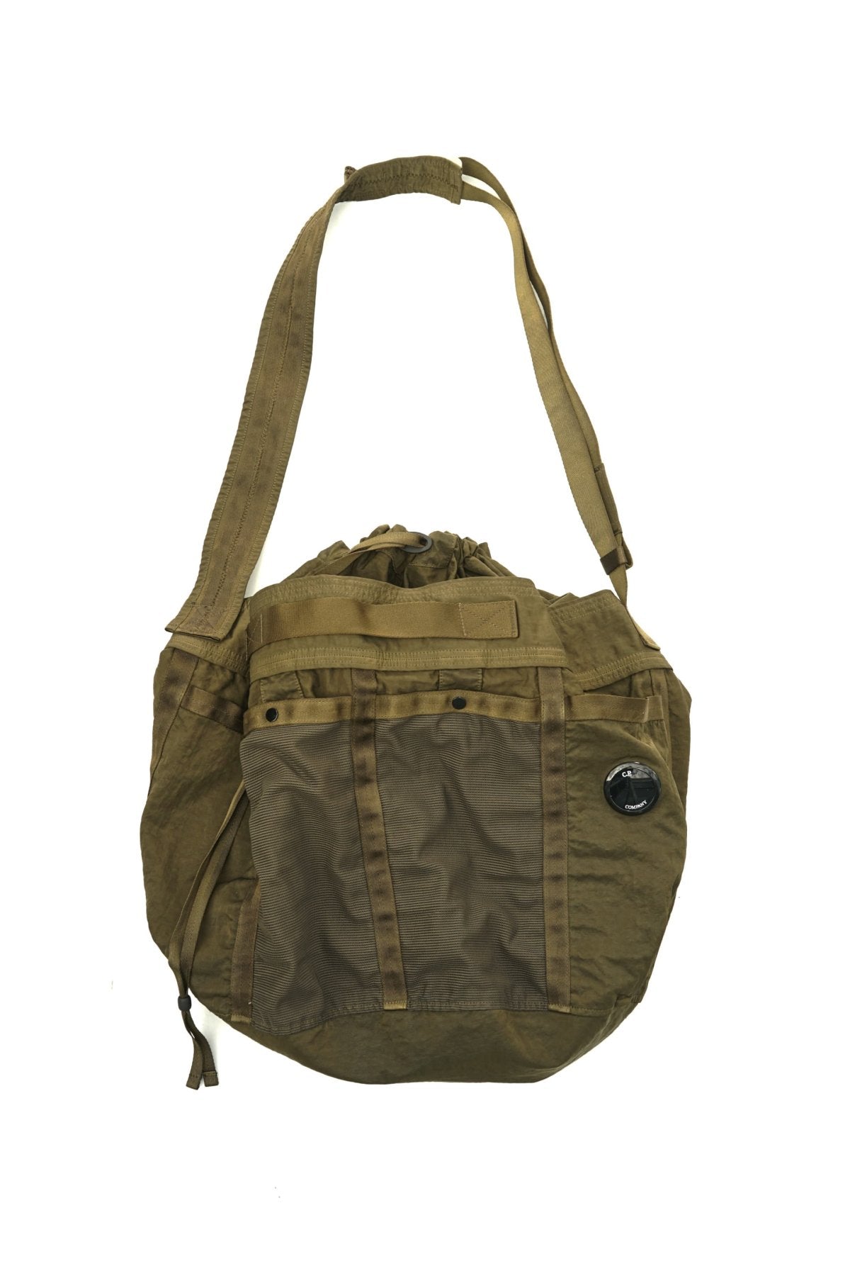 C.P. COMPANY - NYLON B MESSENGER BAG - IVY GREEN