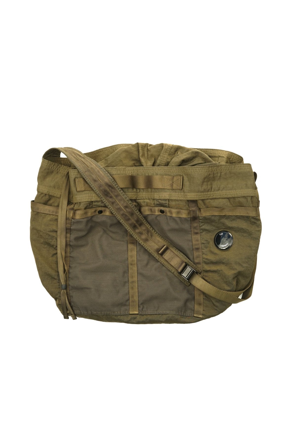 C.P. COMPANY - NYLON B MESSENGER BAG - IVY GREEN