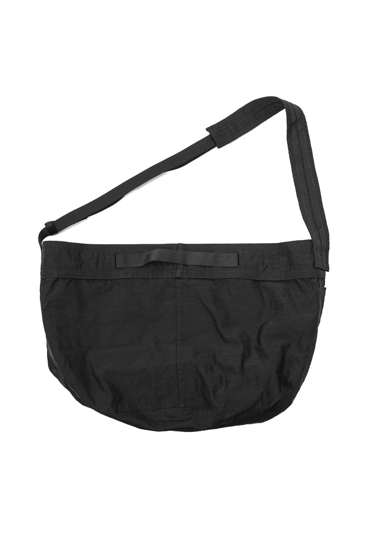 C.P. COMPANY - NYLON B MESSENGER BAG - BLACK