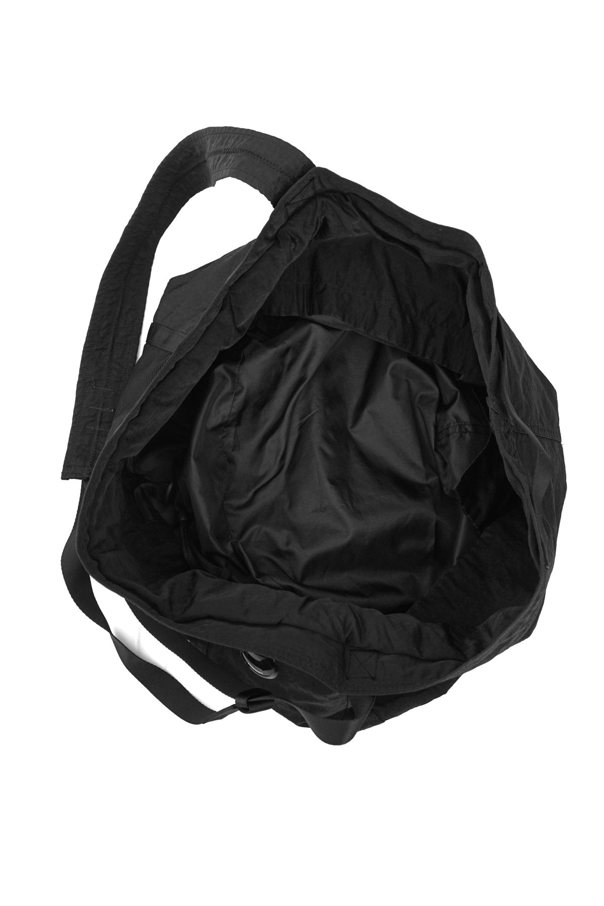 C.P. COMPANY - NYLON B MESSENGER BAG - BLACK