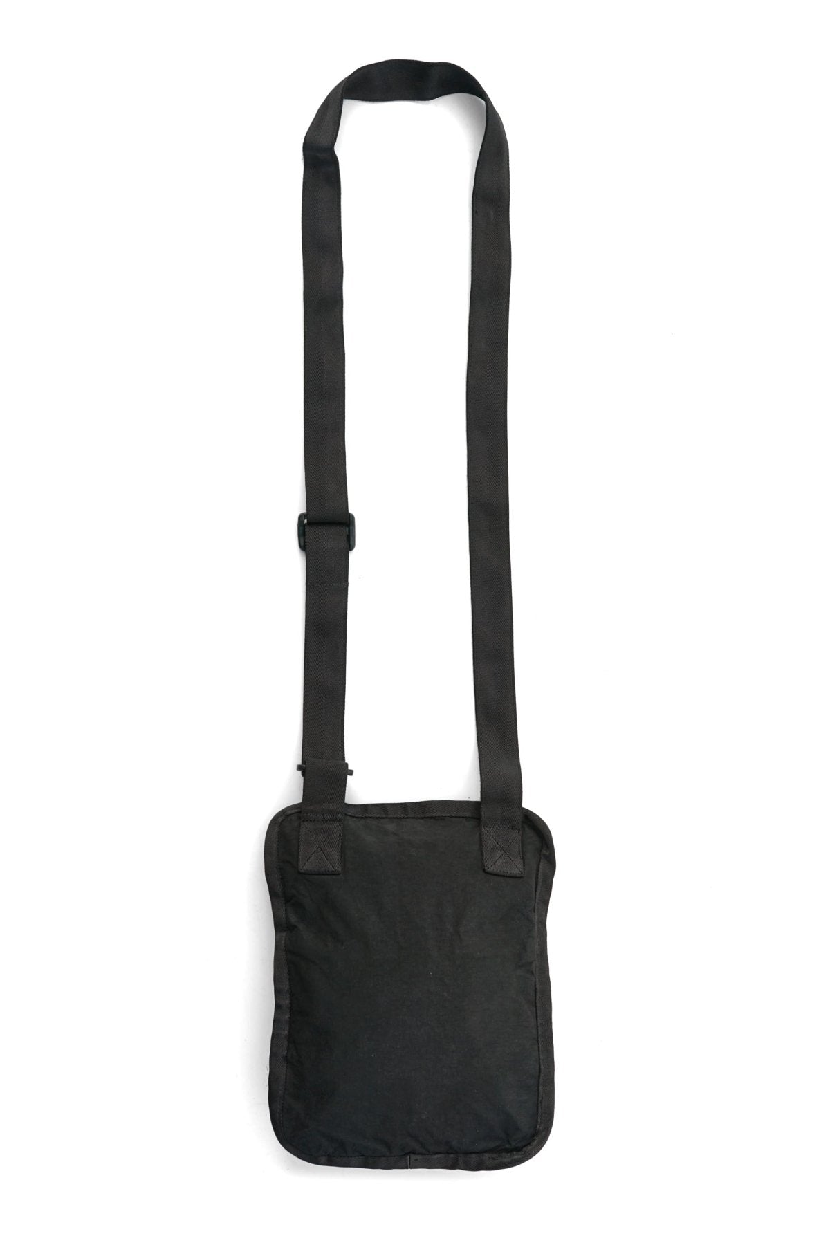 C.P. COMPANY - BA-TIC MIXED SHOULDER PACK - BLACK