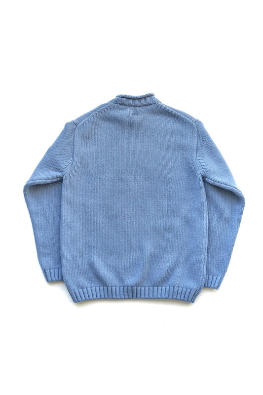 C.P. COMPANY - LAMBSWOOL SWEATER - INFINITY