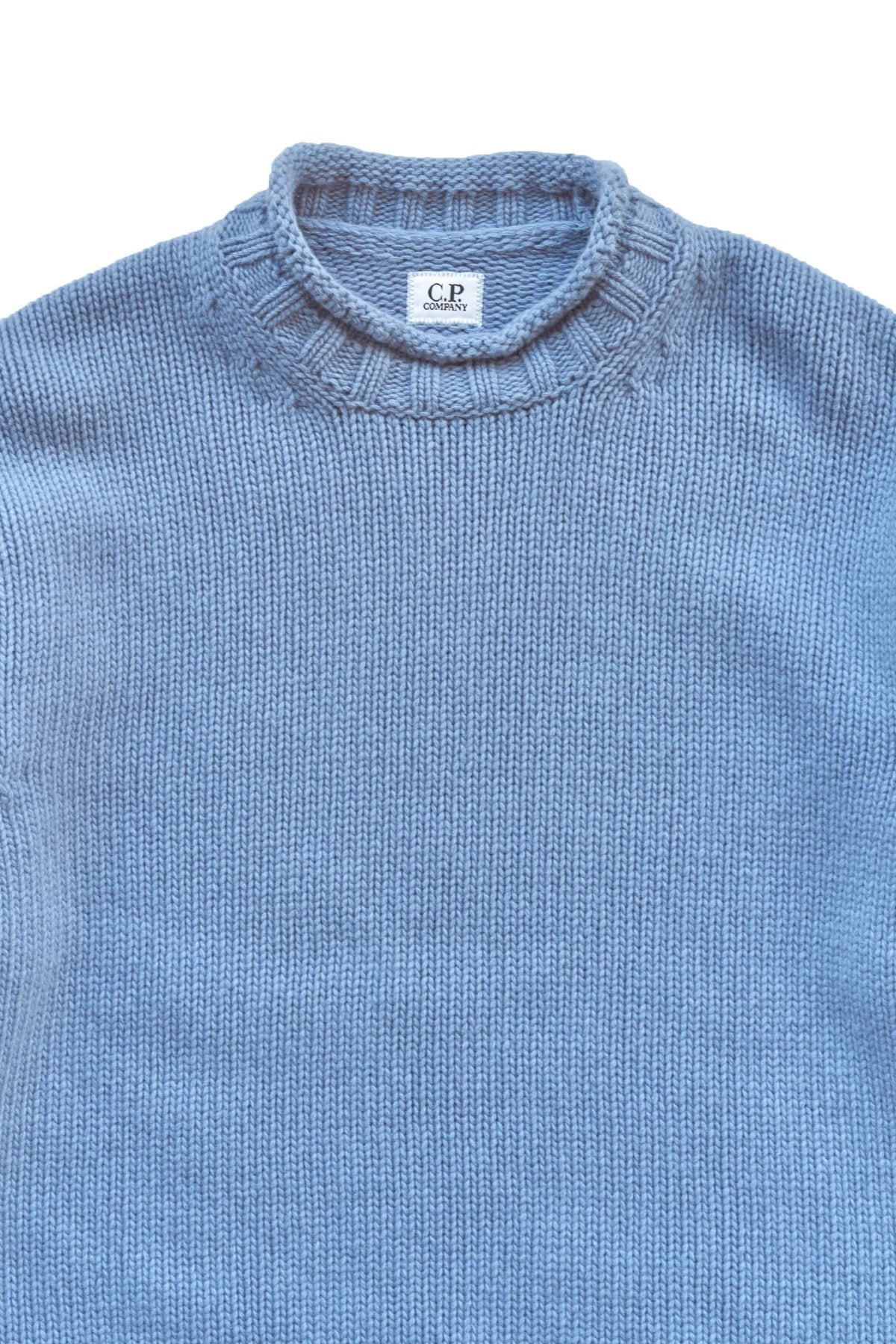 C.P. COMPANY - LAMBSWOOL SWEATER - INFINITY