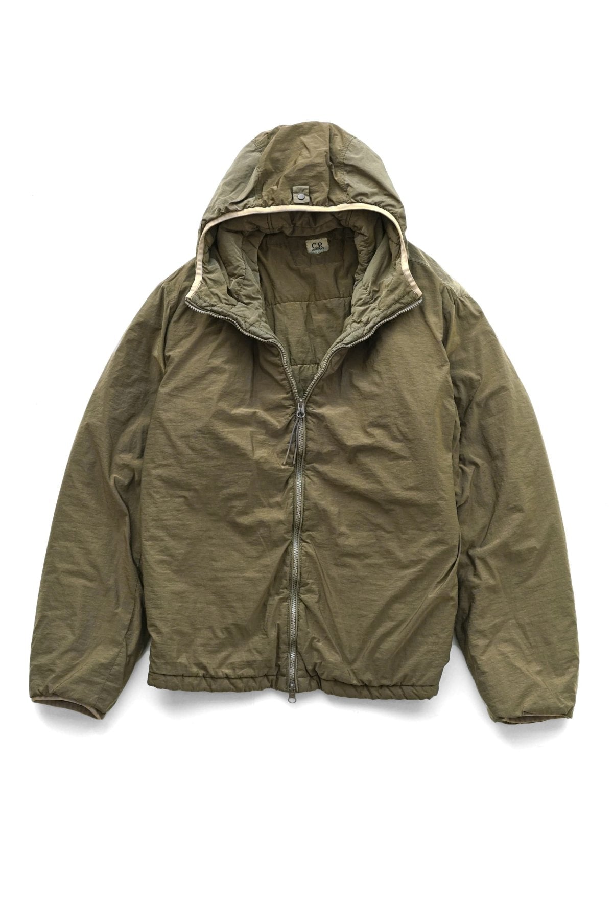 C.P. COMPANY - BA-TIC HOODED FIELD JACKET - CUMIN