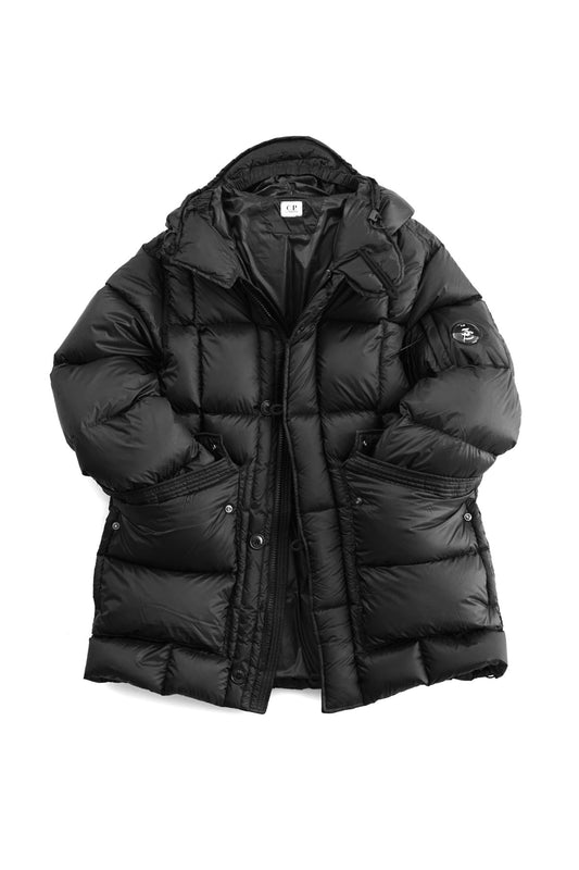 C.P. COMPANY - D.D.SHELL DOWN JACKET - BLACK