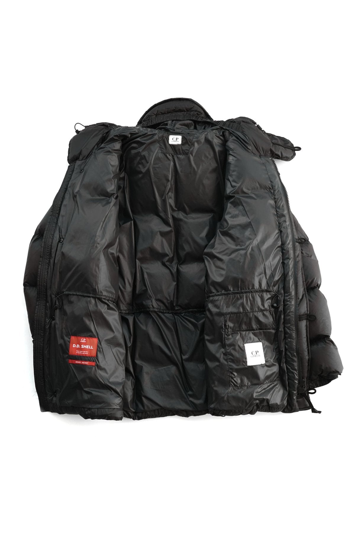 C.P. COMPANY - D.D.SHELL DOWN JACKET - BLACK