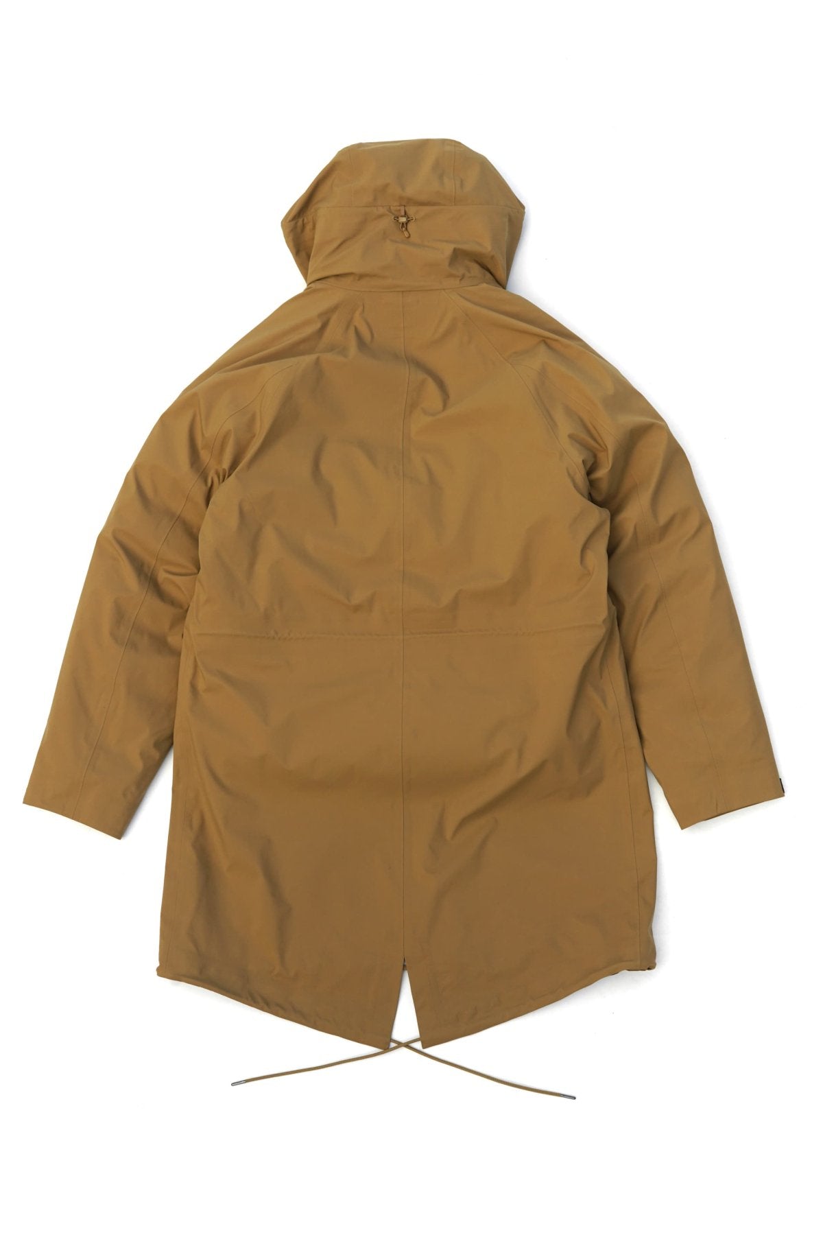 C.P. COMPANY - GORE-TEX 3L INFINIUM MIXED GOGGLE DOWN PARKA - CUMIN