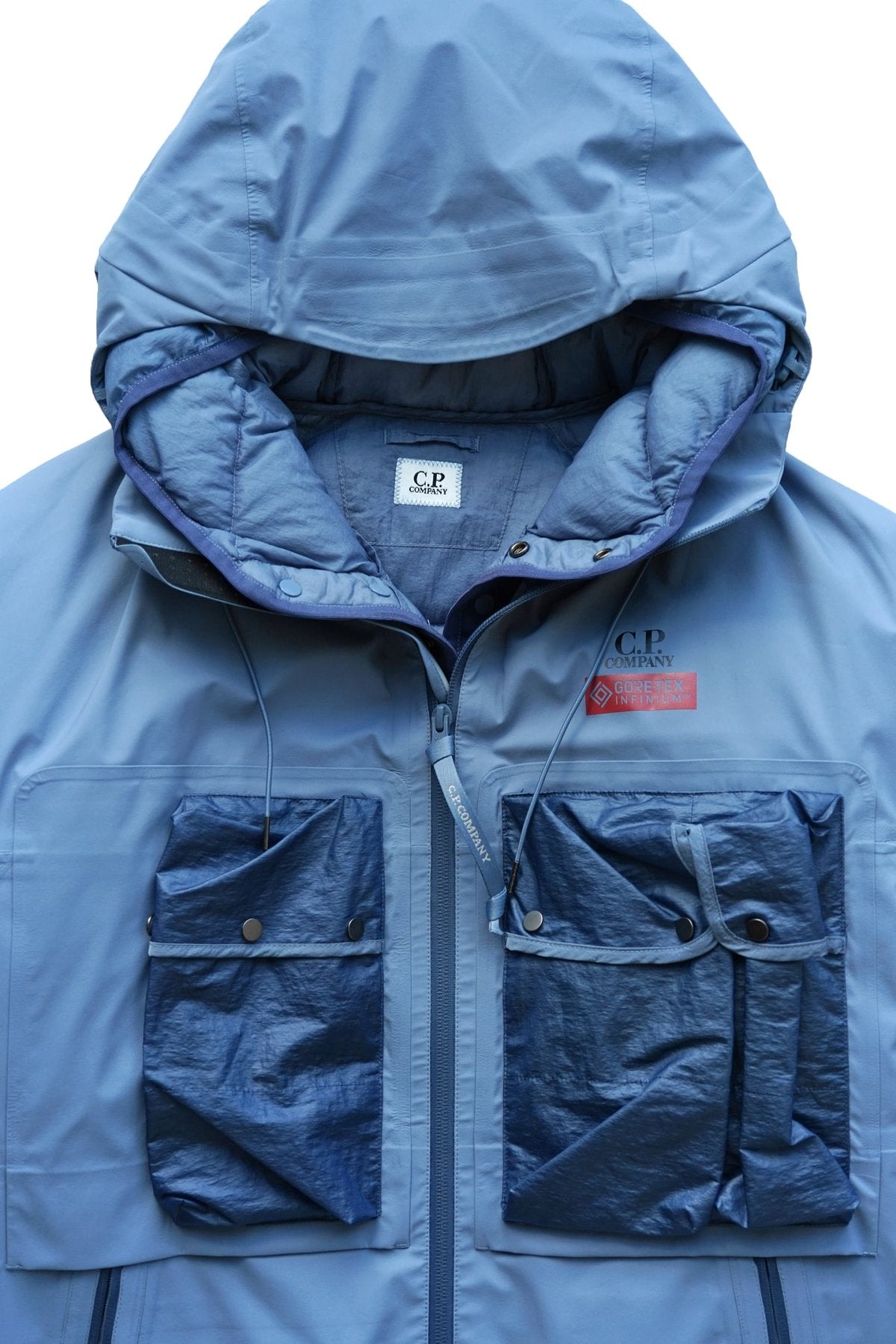 C.P. COMPANY - GORE-TEX 3L INFINIUM MIXED DOWN JACKET - INFINITY