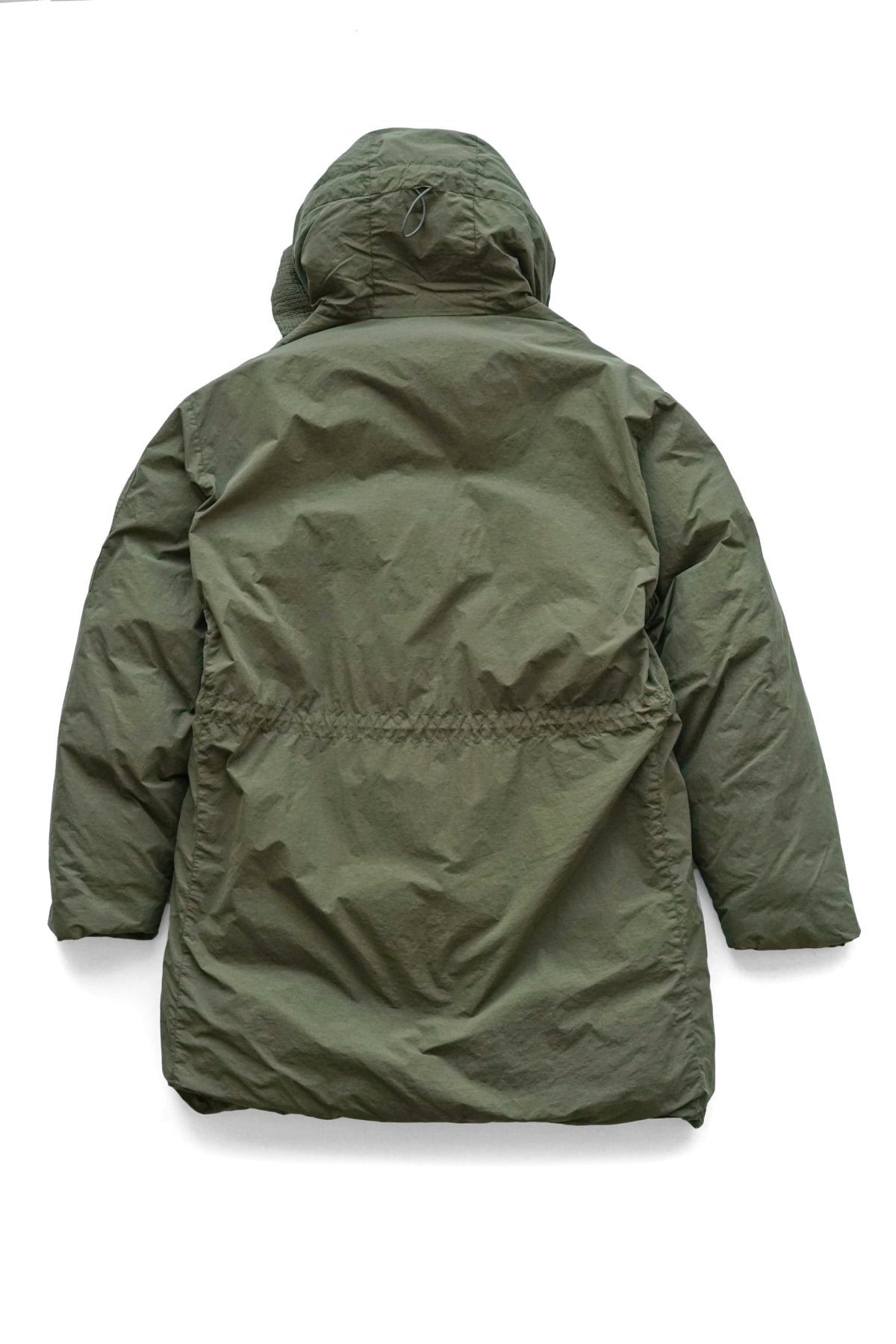 C.P. COMPANY - FLATT NYLON DOWN PARKA - IVY GREEN