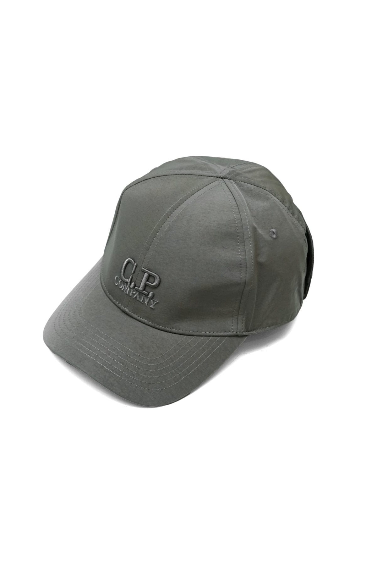 C.P. COMPANY - CHROME-R GOGGLE CAP - METAL GREY