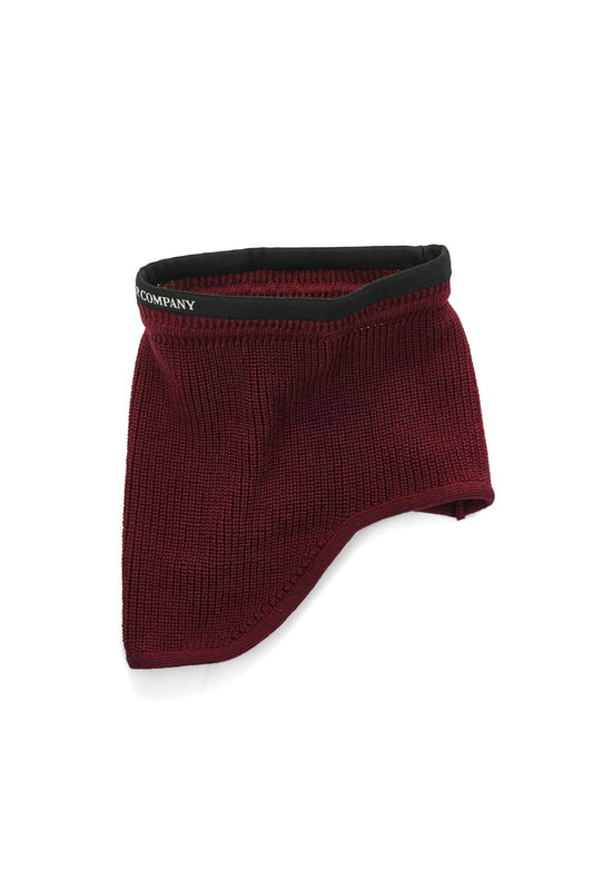 C.P. COMPANY - EXTRA FINE MERINO WOOL KNIT SCARF - PORT ROYAL